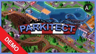 Parkitect  DEMO  ArahorPlays [upl. by Hemphill]