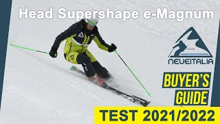 Head Supershape eMagnum  NeveItalia skitest 20212022 [upl. by Dorothy]