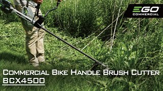 EGO Commercial Bike Handle Brush Cutter  Features  BCX4500 [upl. by Hilly]