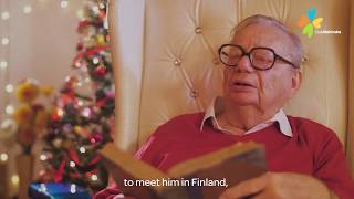 Ruskin Bond Invites Your Family To Meet The Real Santa In Finland [upl. by Bohlin]