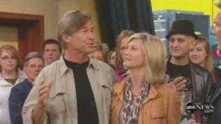 Olivia Newton John and John Easterling on Good Morning America about the Zamu tour [upl. by Ardnikal56]