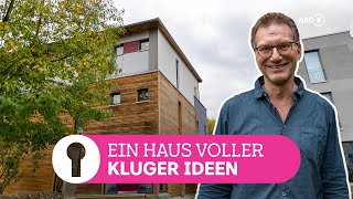 Nachhaltig bauen wohnen und arbeiten – modernes Holzhaus mit guten Ideen  ARD Room Tour [upl. by Geerts534]