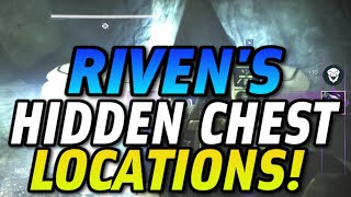 ALL WEEK ONE HIDDEN CHEST LOCATIONS  RIVENS LAIR amp COIL  RIVENS RELICS TRIUMPH GUIDE  Destiny 2 [upl. by Nnyloj157]