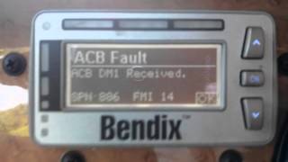 BENDIX Wingman ACB FAULT Codes [upl. by Pokorny]