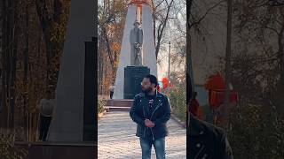 bishkek kyrgyzstan russia winter travel city viralshort atifaslam [upl. by Arvell]