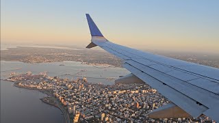 Copa Airlines Boeing 737 MAX9 Landing  Montevideo Carrasco International Airport [upl. by Ardekahs]