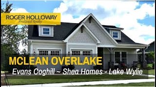 McLean OVERLAKE Homes for Sale in Belmont NC near Charlotte [upl. by Anaira]