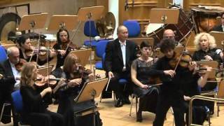 Elvin Hoxha Ganiyev  Tartini Violin Sonata in G Minor Devils Trill Sonata with Bilkent Sym O [upl. by Nagol785]