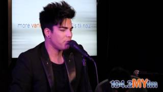 Adam Lambert quotWhat Do You Want From Mequot Live Performance  1043MYfm [upl. by Elleiand]