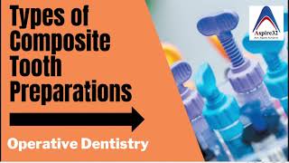 Cavity Preparations for Dental Composite  Operative Dentistry [upl. by Packston]