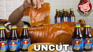 1 Whole Lechon Baboy Mukbang by Donclaudios Lechon House [upl. by Yerffej]