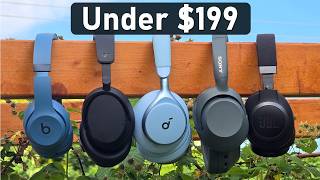 Best Headphones Under 200 Tested amp Compared  Beats v Sony v JBL v soundcore [upl. by Dorinda273]