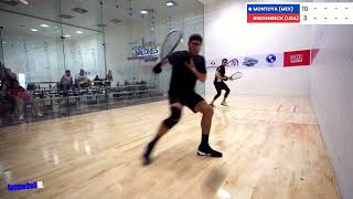 Racquetball Highlights R MONTOYA MEX VS J BREDENBECK USA 2024 │ FINAL MENS SINGLES [upl. by Adnamar]