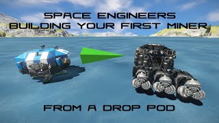 How To Setup Automated Mining In Space Engineers  Tutorial [upl. by Fries]