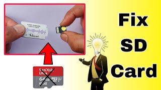 How to Fix Damage Memory Card  SD Card Problem Fix  kharab memory card kaise theek Karen [upl. by Corb558]