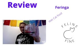 Review of Feringa wet cat food [upl. by Kessler]