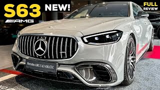 2024 MERCEDES AMG S63 800hp BRUTAL Sedan NEW V8 Sound FULL InDepth Review Exterior Interior [upl. by Arakal]