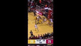 Malik Reneau Dunks on Kennesaw St  Indiana Mens Basketball [upl. by Sherrill608]