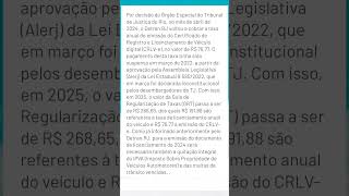 Quais taxas pagar para licenciamento 2024 RJ [upl. by Tonye]