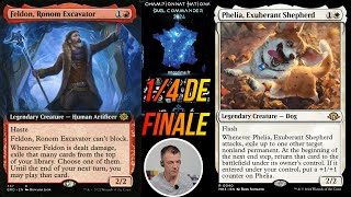 CDF 14 finale Feldon Hugo Stadnik Vs Phélia Théau Méry  140724  MTG EDH Duel Commander [upl. by Couq]