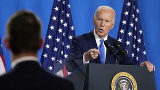 Biden ‘gaslights’ reporter at key press conference [upl. by Butterfield883]