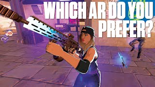 🔴 Warforged AR vs Tactical AR… Which Do You Prefer in Fortnite [upl. by Inajna]