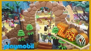 Playmobil Zoológico 🐯Una Mañana en el Zoo 🐵 Exposición Playmobil 2019 [upl. by Nisotawulo]