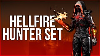 Hellfire Hunter Set  Destiny 2 Fashion Builds [upl. by Ragucci95]