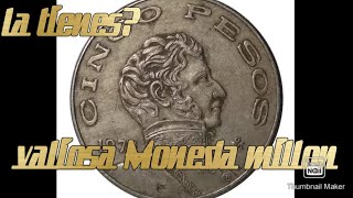 Valiosa Moneda de 5 PESOS MEXICANOS [upl. by Borgeson]