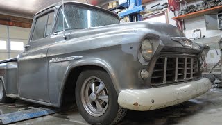 55 Chevy truckLinseed Oil for the paint [upl. by Kong345]