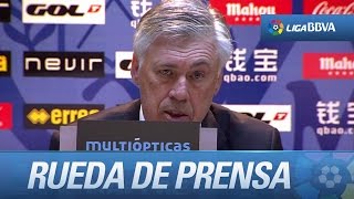 Ancelotti quotLe dije al árbitro que es increíble no pitar ese penaltiquot [upl. by Annek]