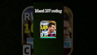 Ankara Messi 107 Rating 😍 efootball efootball2025 footballgame shorts [upl. by Ramoj]