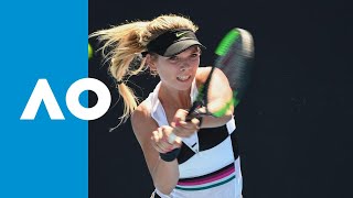 Katie Boulter v Ekaterina Makarova match highlights 1R  Australian Open 2019 [upl. by Sophie]