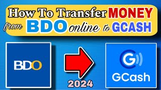 Send Money from BDO to GCASH in SECONDS [upl. by Gavrilla]