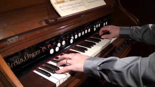 Loud Voluntary  Caleb Simper  Berlin Reed pump Organ [upl. by Hiroko]