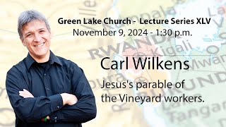 November 9 2024 Lecture Series  Carl Wilkens 130 pm [upl. by Maurise]