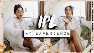 MY EXPERIENCE TRYING IPL HAIR REMOVAL AT HOME before amp after pics  ad [upl. by Wayland]