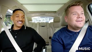 Carpool Karaoke The Series — Will Smith and James Corden — Apple TV app [upl. by Obmar614]