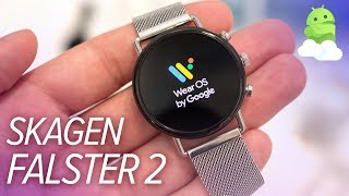 Skagen Falster 2 Handson The best new Wear OS watch [upl. by Joellen]