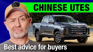 Should you buy a cheap Chinese ute in 2022  Auto Expert John Cadogan [upl. by Mairem]