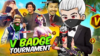 V BADGE TOURNAMENT FINAL 🚀 FT BANGLADESHTOP1MR Triple RITZ KABBO ETC [upl. by Leid]