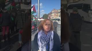 Cllr Ruth Coppinger speaks at the IPSC organised emergency protest for Gaza on Sat 19th October 2024 [upl. by Shantha]