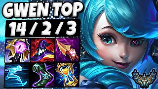 Gwen vs KSante  TOP  Lol Korea Challenger Patch 1323 ✅ [upl. by Shifra450]