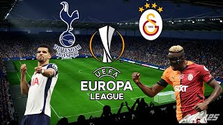 Fc 25 Galatasaray  Tottenham Avrupa Ligi Maçı Simülasyon [upl. by Suoivatco]