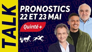 GILLES FAVARD CLASH GUILLAUME COVÈS  Pronostics Quinté du 22 et 23 mai 2024  Favard Contre 1 [upl. by Anilrahc]