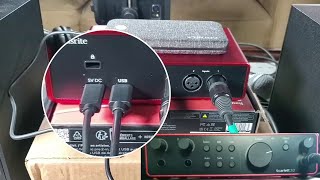 Focusrite Scarlett 2i2 4th Gen USB Audio Interface Unbox amp Android Tablet Hookup [upl. by Eimas]