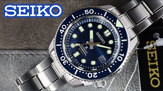 SEIKO SLA023 Full Review  SBDC025  Professional Divers Watch  MM300 Marinemaster 300 in BLUE 2020 [upl. by Ellatsirhc748]