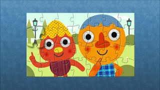 One Little Finger Noodle amp Pals Super Simple Songs MK Puzzle [upl. by Ollayos]