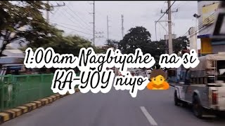 EDGARDO BIYAHERO  100AM NAGBIYAHE NA TAYO  MAGPATULOY LANG SA BIYAHE  TRECE MARTIRES CAVITE [upl. by Pangaro225]