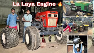 Engine ￼Dakhan Gaye Tractor lai 🔥 Tyre Karte Change Dinosaur De 🔥 Lucky Goldsmith [upl. by Jelle]